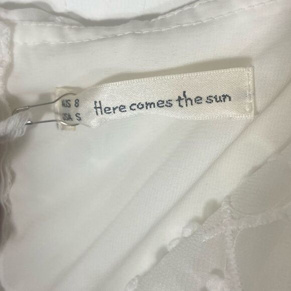 Here Comes The Sun White Dress Size S - Picture 5 of 11